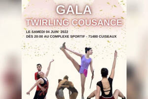 Gala Twirling baton Cousance