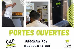 Venez nous rencontrer - CAP Boulanger / PSR - Ecole Idyie formation - mercredi 18 mai