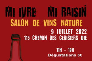 Salon de vins nature Mi ivre Mi raisin