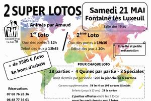 2 SUPER LOTOS animés par Arnaud