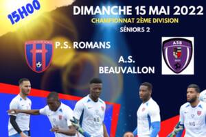 P.S. ROMANS 2 contre A.S. BEAUVALLON !