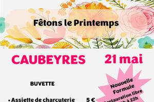 Fête de printemps à Caubeyres