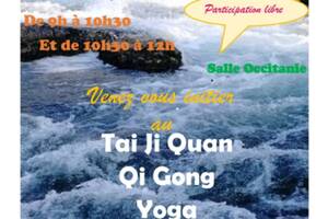 Matinée détente et découverte Taiji Quan QinGong Yoga égyptien