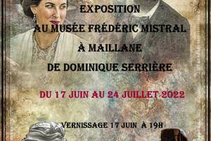 Exposition de  Dominique Sérrière au musée Frédéric Mistral à Maillane