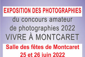 Concours amateur de photographies 2022 VIVRE A MONTCARET