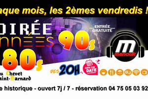 Soirée Années 80s 90s