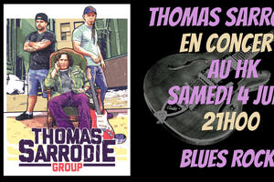 Concert Thomas Sarrodie Groupe au Hel’s Kitchen le samedi 4 juin 21h00