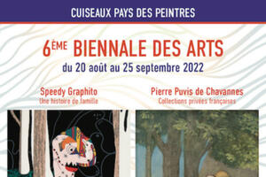 6ème Biennale des Arts : Quand Cuiseaux fait se rencontrer deux grands artistes : Puvis de Chavannes et Speedy Graphito
