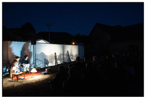 Spectacle des grives aux loups - Saint-Solve