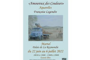 Amoureux des Couleurs Exposition d'Aquarelles