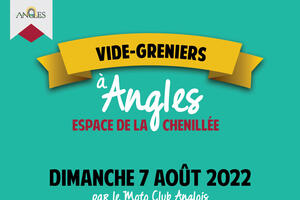 Vide-greniers par le Moto Club Anglois