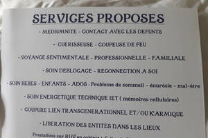 SEANCES DECOUVERTES DE SOINS - VOYANCE - MEDIUMNITE AVEC LES DEFUNTS