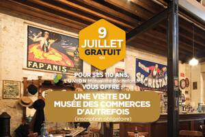 Visite au musée des commerces d'autrefois