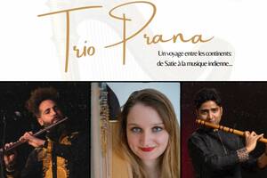 Trio Prana : Un voyage culturel de l'Europe à l'Inde...