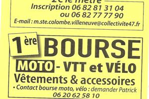 VIDE GRENIER - BOURSE VETEMENTS -ACCESSOIRES MOTO ET VELO