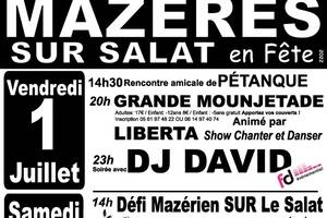 Mazeres Sur Salat en Fête