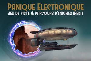 PANIQUE ÉLECTRONIQUE : jeu de piste / parcours d’énigmes + concert électro