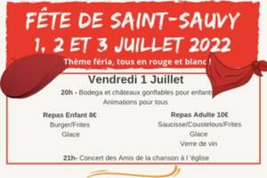 Fête à Saint-Sauvy