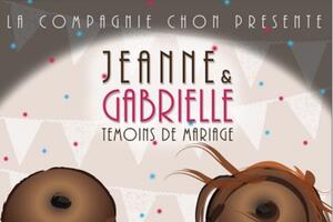 Jeanne et Gabrielle, témoins de mariage