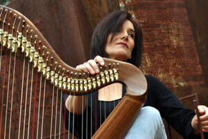 Aurore Bréger, harpe celtique