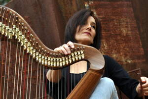 Aurore Bréger, harpe celtique