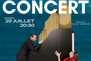 Concert Orgue et Piano le vendredi 29 juillet à 20h30, église Saint Martin à Villers sur Mer