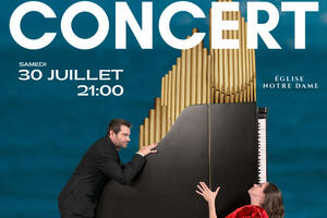 Concert Orgue et Piano le samedi 30 juillet à 21h, église Notre-Dame à Dives sur Mer