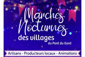 Marché nocturne de Remoulins