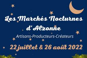 Marché nocturne animé