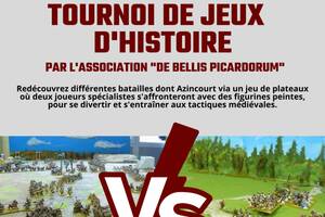 Tournoi de jeux d'histoire au Centre Azincourt 1415