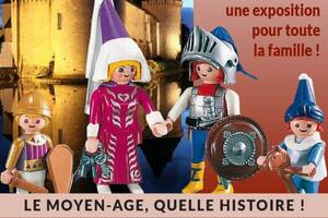 4ème exposition Playmobil au château médiéval de Colombières - Normandie