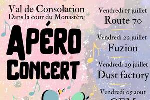 Apéro-Concerts Val de Consolation