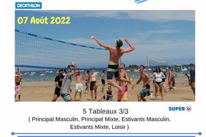 Master beach-volley de Saint Lunaire le 07 Août 2022