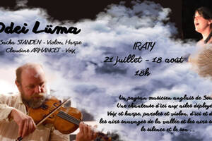 Concert Violon, Harpe et voix sous le ciel d'IRATY