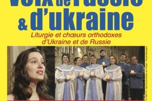 VOIX DE RUSSIE ET D'UKRAINE CONCERT POUR LA PAIX