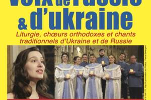 VOIX DE RUSSIE ET D'UKRAINE CONCERT POUR LA PAIX