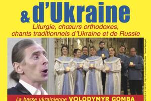 VOIX DE RUSSIE ET D'UKRAINE CONCERT POUR LA PAIX