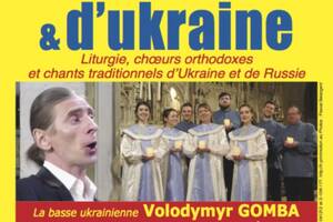 VOIX DE RUSSIE ET D'UKRAINE CONCERT POUR LA PAIX