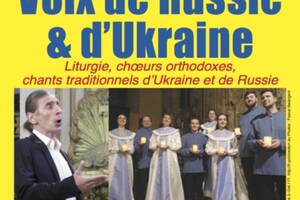 VOIX DE RUSSIE ET D'UKRAINE CONCERT POUR LA PAIX