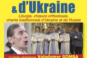 VOIX DE RUSSIE ET D'UKRAINE CONCERT POUR LA PAIX