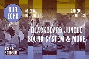 DUB ECHO #33 : BLACKBOARD JUNGLE SOUND SYSTEM & MORE