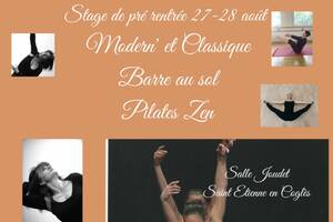 Stage de Pilates, danse moderne, classique et barre au sol