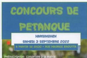 CONCOURS DE PETANQUE