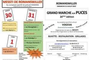 26e Marché aux puces et Messti de Romanswiller