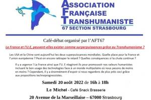 photo Débat : La France et l'UE, peuvent-elles exister comme superpuissances grâce au Transhumanisme ?