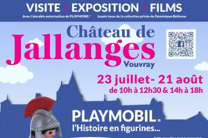 10ème édition de l'exposition Playmobil en Touraine  au Château de Jallanges