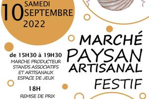 Marché paysan et artisanal festif