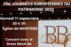 39e Journées Européennes du Patrimoine avec le Brass Band de Champagne