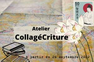 Atelier mensuel Collage et Ecriture Créative à Angoulême