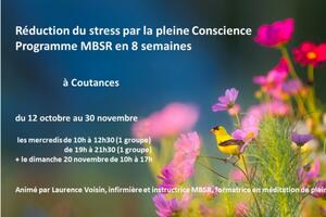 Programme de réduction du stress basé sur la pleine consciene